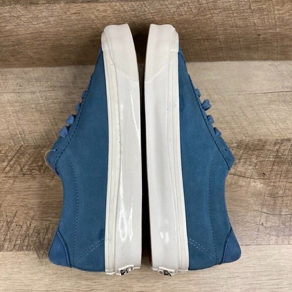 VANS OG Epoch LX Vault Suede Nubuck Blue Fusion Skate Shoe Mens 7 Womens 8.5 NEW - Picture 7 of 10